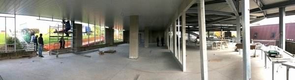 Tržnica na Vidmu v teh dneh z zaprto teraso